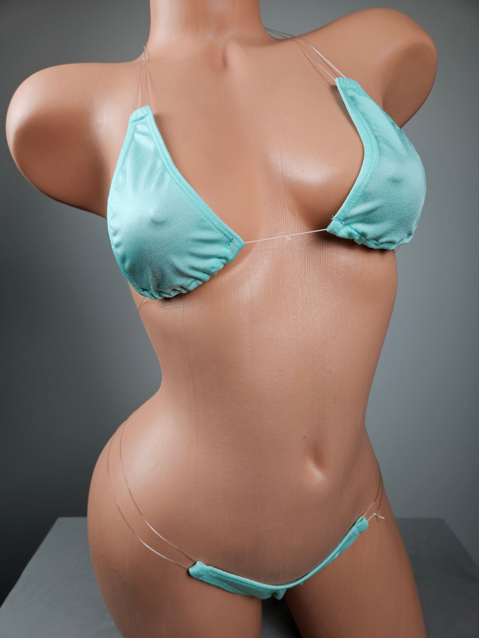 Sea Foam Micro Thong Bikini