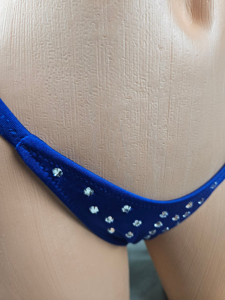 Rhinestone Thong Bikini