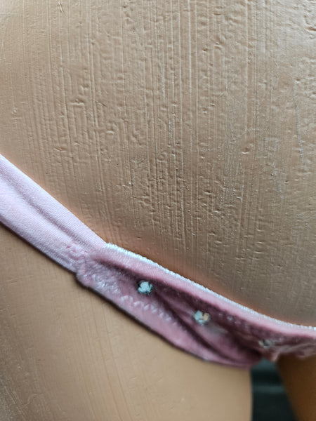 Lace Up Top Thong Bikini