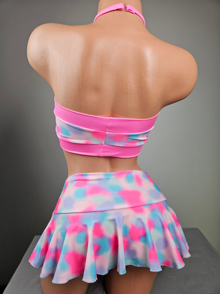 Tie Dye Skirt Set