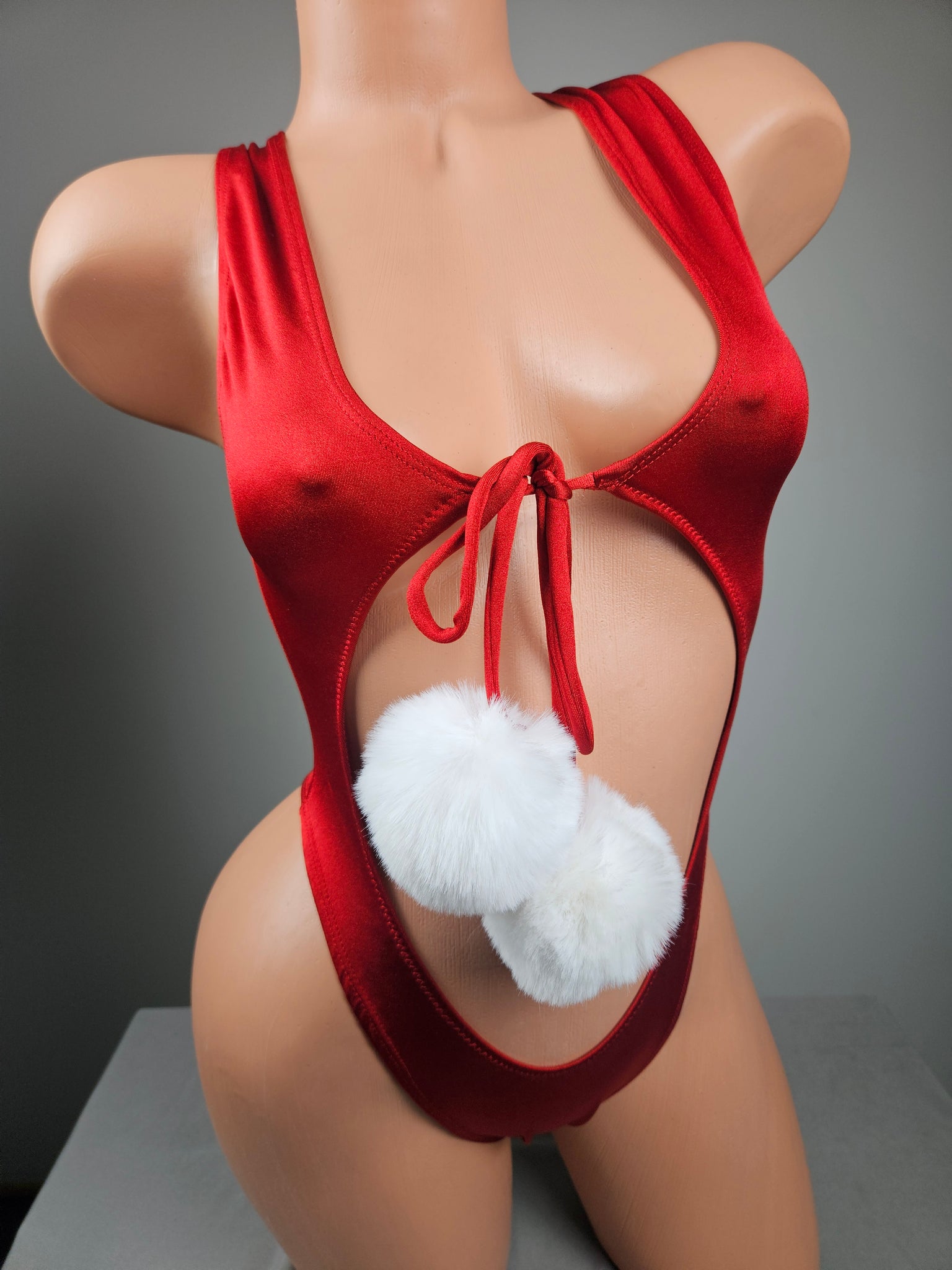 Tie Front X Back Monokini