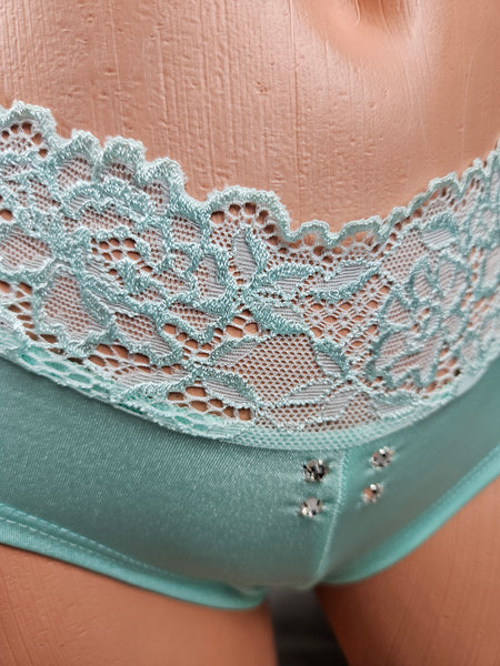 Seafoam Scrunch Butt Short Set