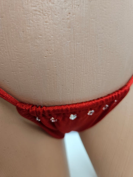 Tie Side Bikini w/ Lace Top