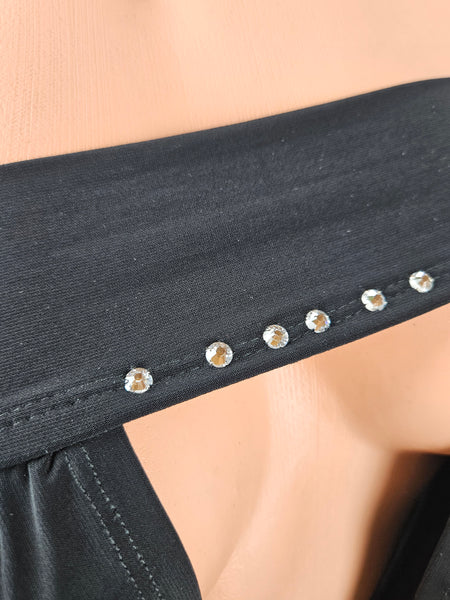 Strapless Cowl Drape Mini Dress