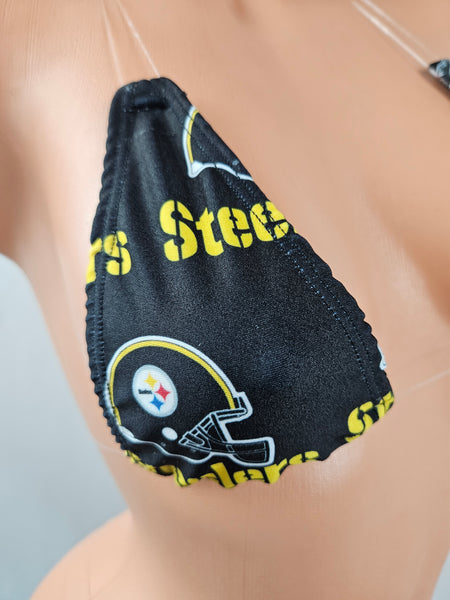 Steelers Micro Thong Bikini