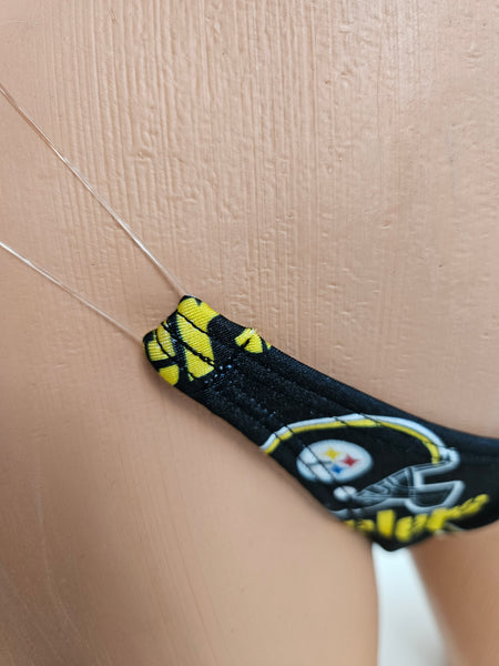 Steelers Micro Thong Bikini