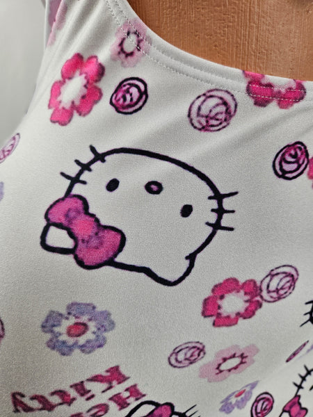 Hello Kitty Cut Out Mini Dress