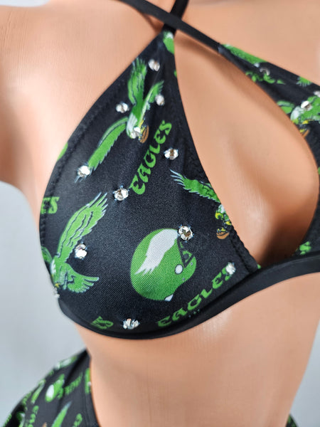 Eagles Ruffle Skirt Set