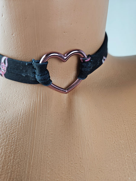 Bandeau Thong Bikini w/ Matching Choker