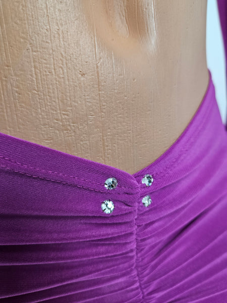 Long Sleeve Ruffle Skirt Set