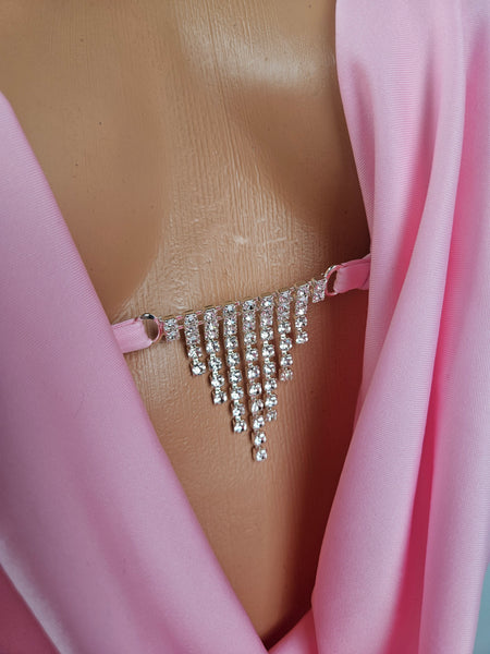 Drape Cowl Mini Dress