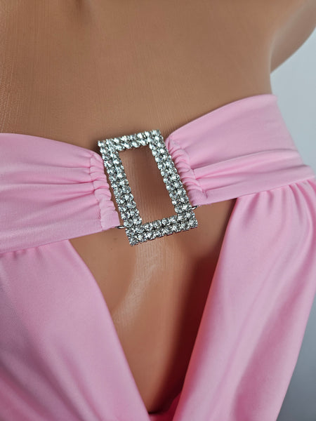 Long Skirt Set w/ Cowl Top