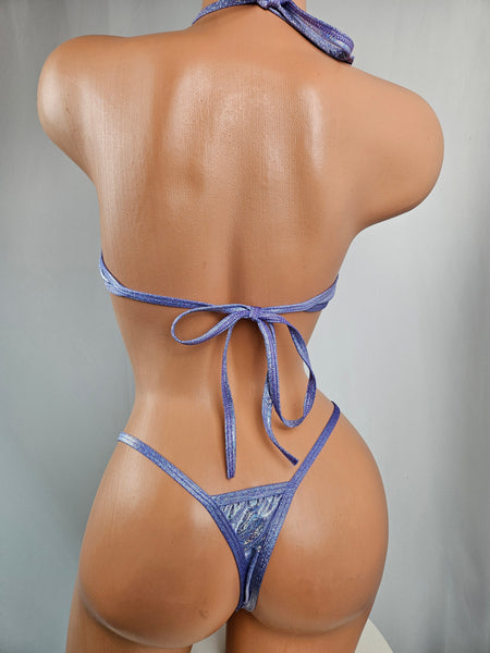 Metallic Thong Bikini