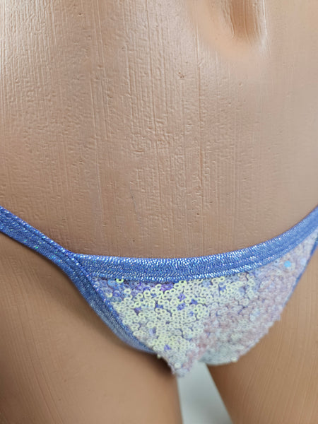 Sequin Tie Side Bikini