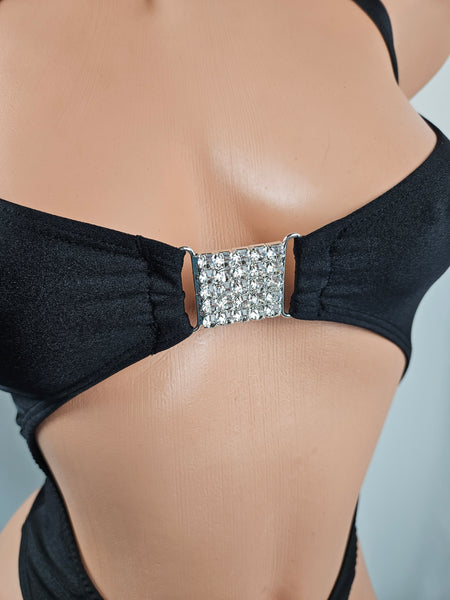 Black Cut Out Monokini