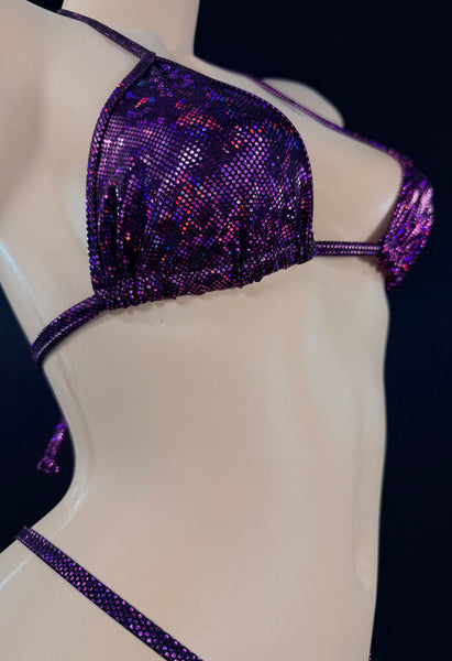 Sparkly Thong Bikini