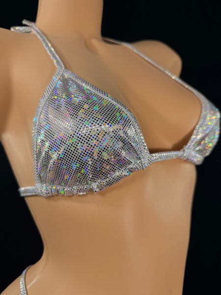 Sparkly Thong Bikini
