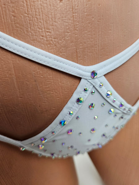 Candyland Cut Out Thong Bikini